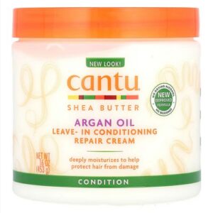 Cantu Shea Butter Argan Oil Leave-In Conditioning Repair Cream 453g