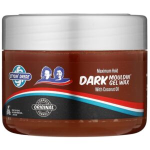 Stylin'dredz Dark Moulding Gel Wax With Coconut Oil 250ml