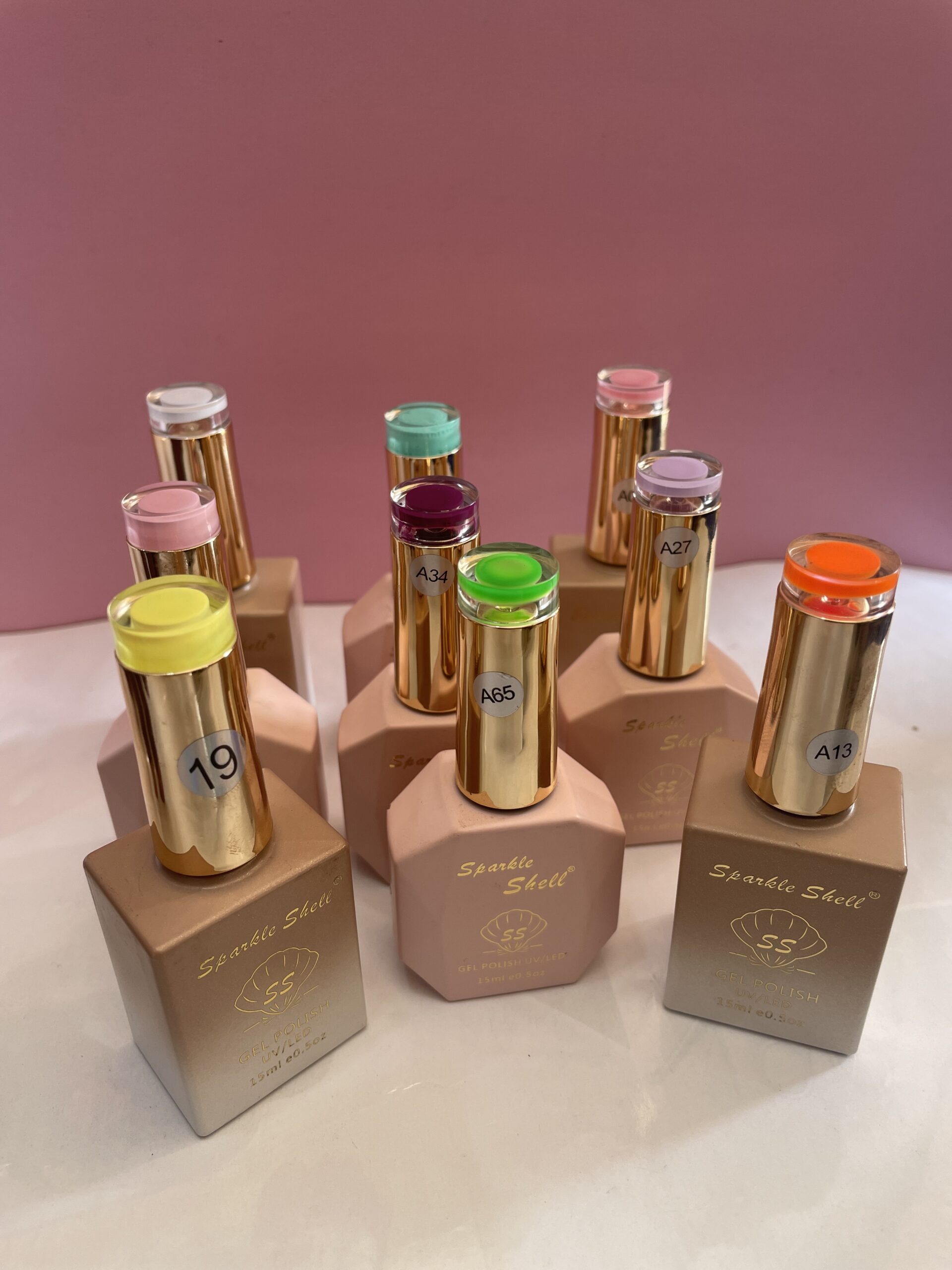 Sparkle Shell Gel Polish (Color) 15ml