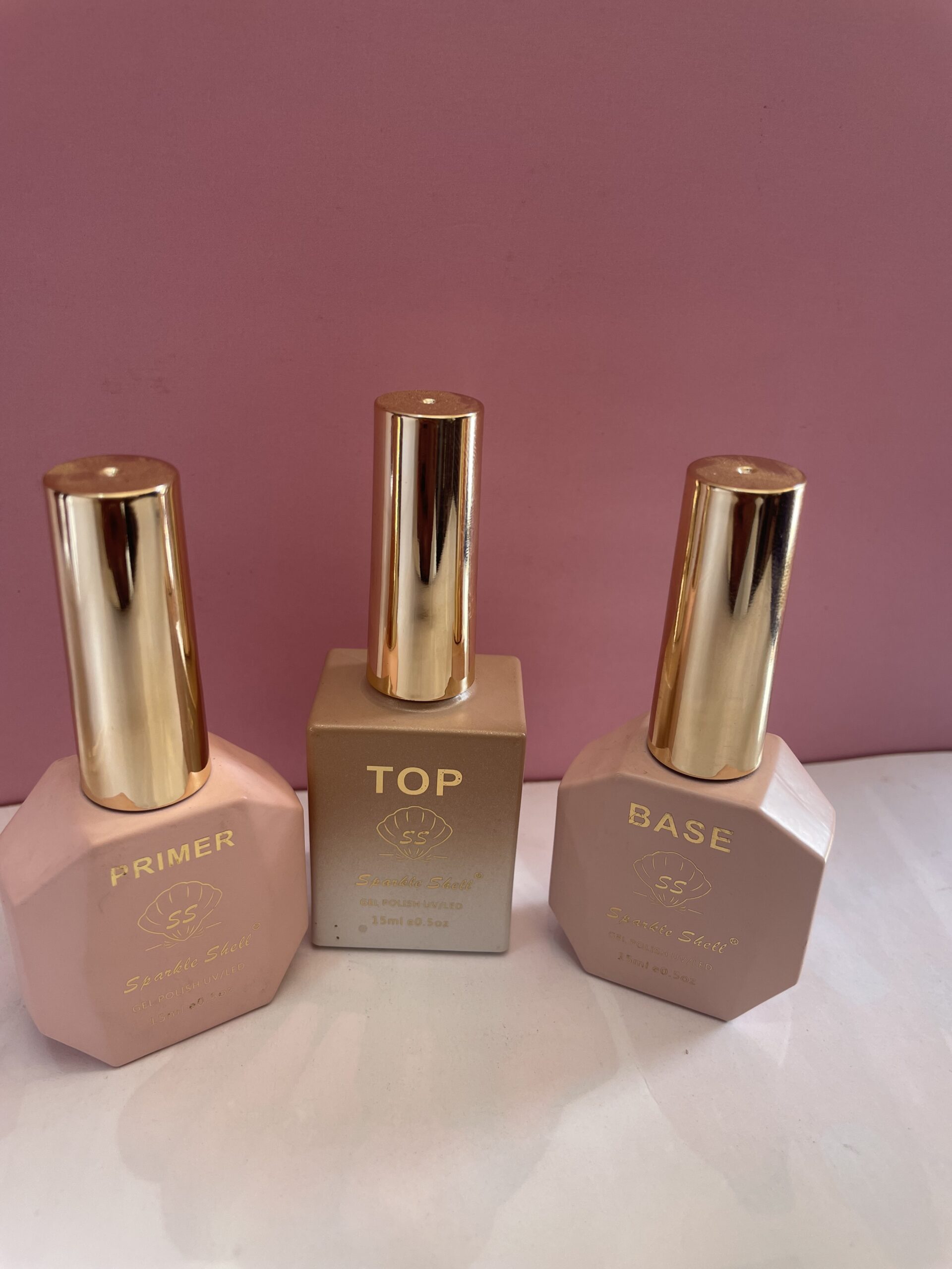 Sparkle Shell (Base, Top, Primer) Coat 15ml